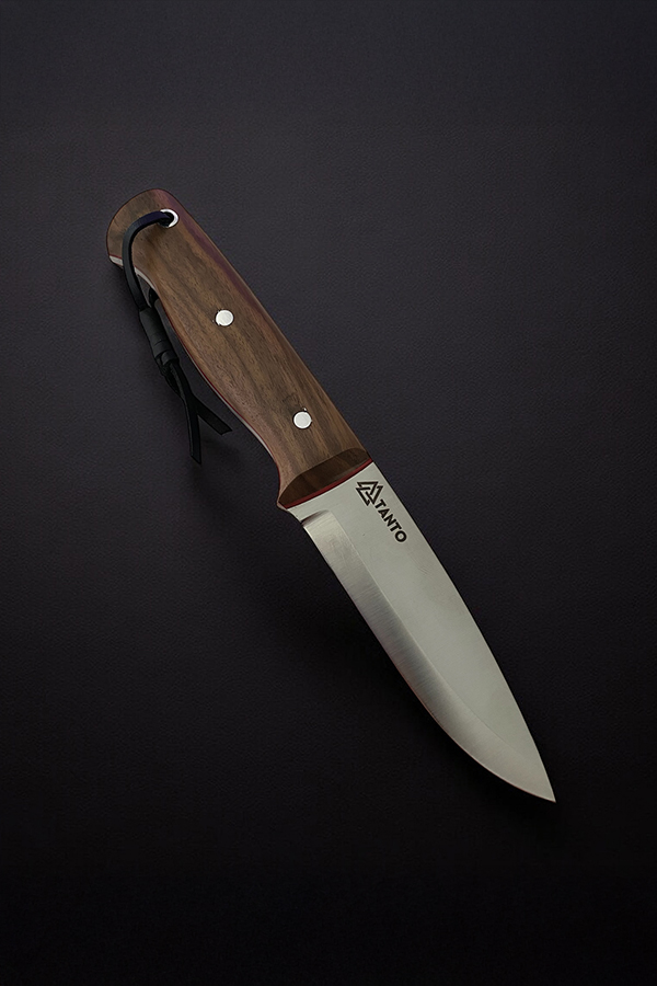 Tanto Bushcraft Knife 4116 Ceviz