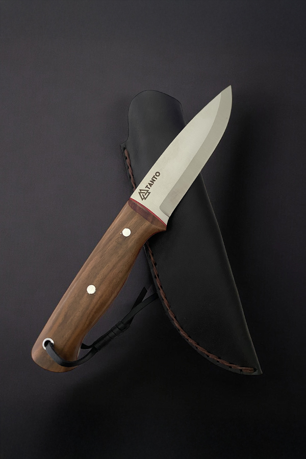 Tanto Bushcraft Knife 4116 Ceviz