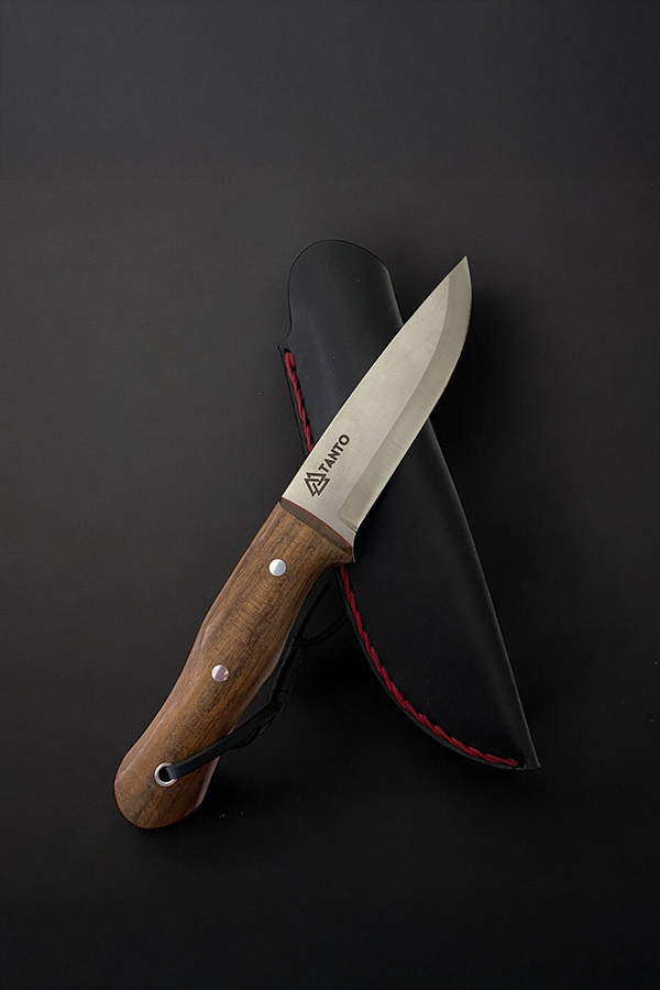 Tanto Bushcraft Knife 4116 Ceviz