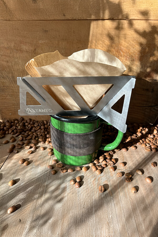 Coffee Dripper – Kompakt Kahve Demleme Aparatı | Tanto Bushcraft