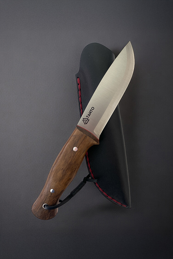 Tanto Bushcraft Knife 4116 Ceviz