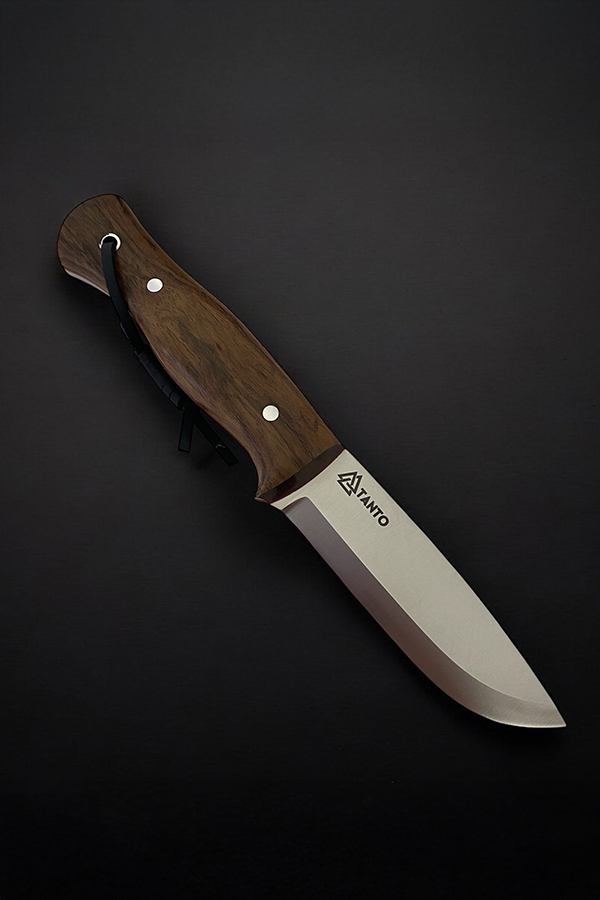 Tanto Bushcraft Knife 4116 Ceviz