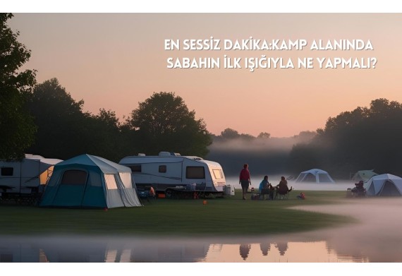 En Sessiz Dakika: Kamp Alanında Sabahın İlk Işığıyla Ne Yapmalı?